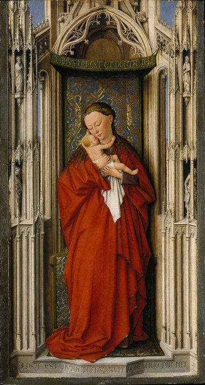 Jungfrau und Kind in einer Nische, ca. 1500 von Netherlandish School